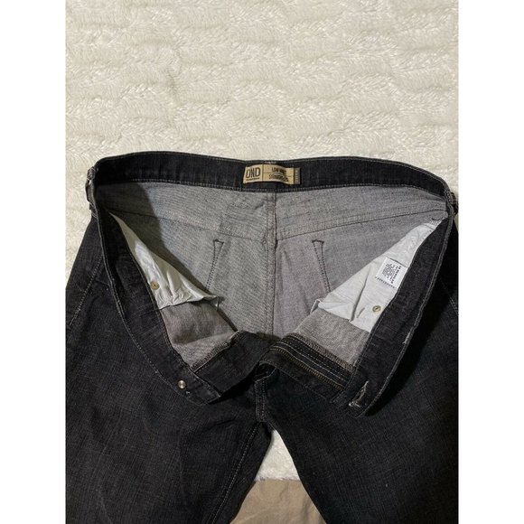 OLD NAVY Womens Bootcut Black JEANS SIZE 14 R 35x31 Msrd - Picture 10 of 12